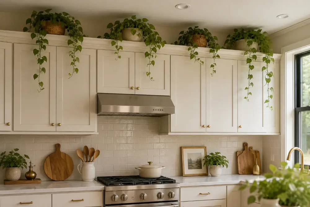 Style with Trailing Greenery