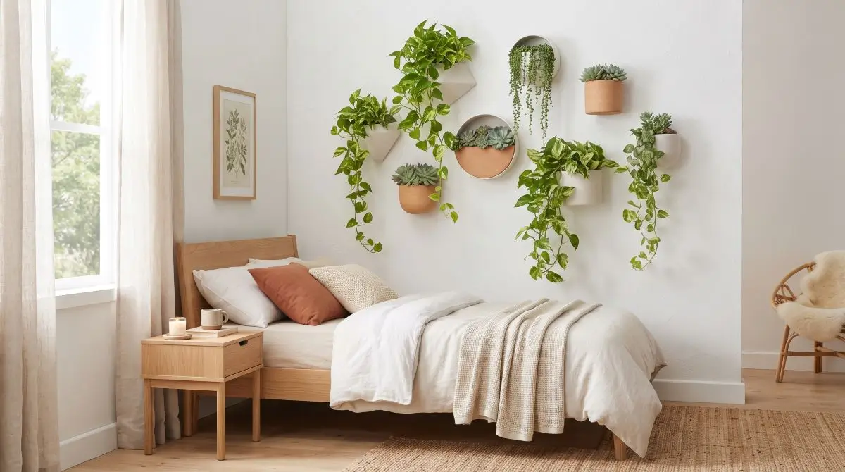 Wall-Mounted Plants / Vertical Garden