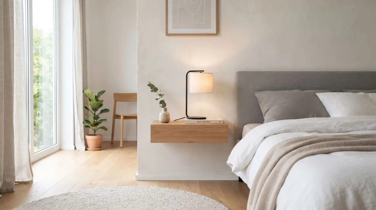 Wall-Mounted Nightstands / Bedside Shelves