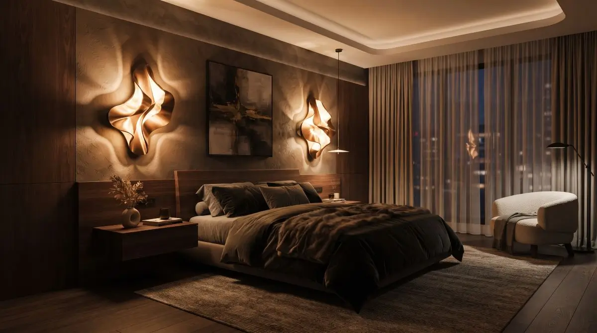 Sculptural Wall Lamps / Pendant Lights