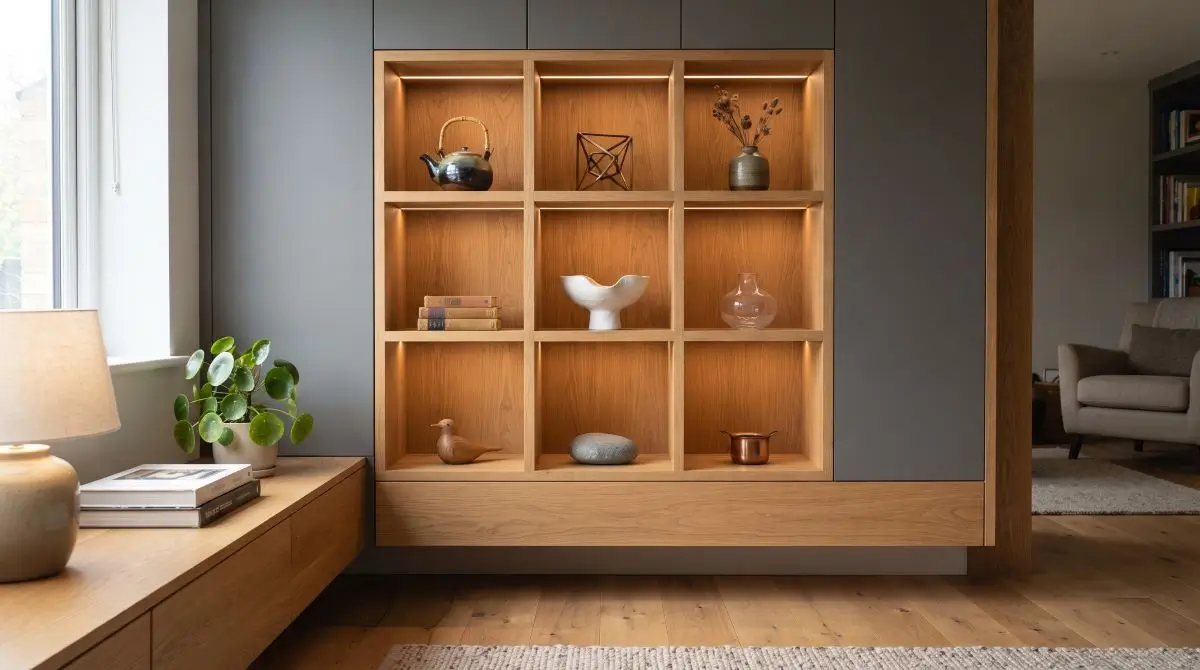 Add a Display Niche or Cubbies