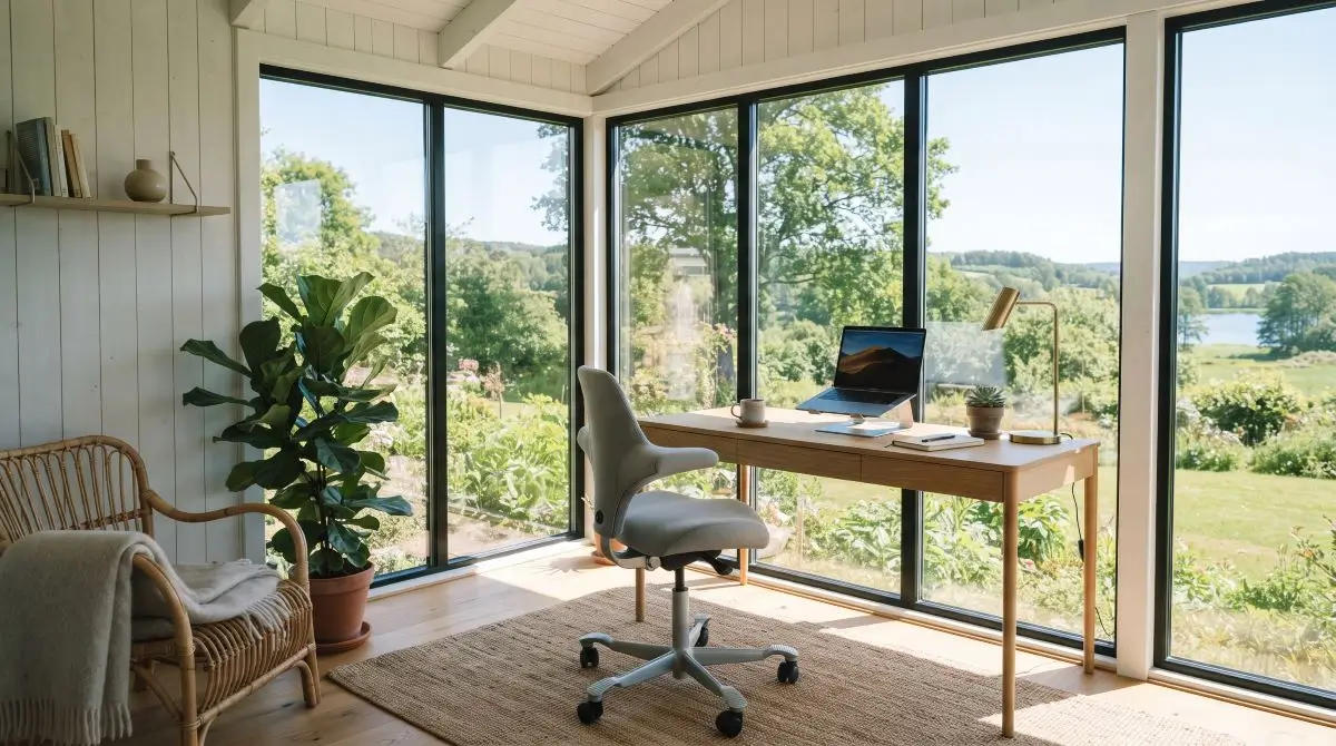 Add a Slim Desk for Home Offices