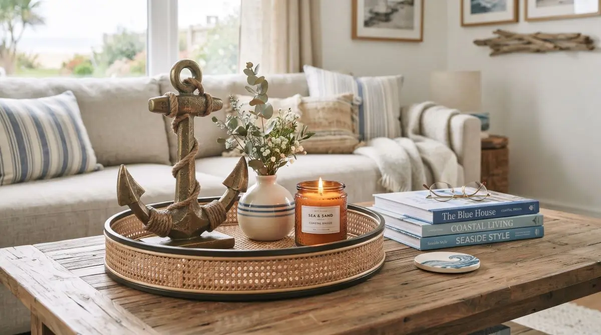 Anchor with a Decorative Tray