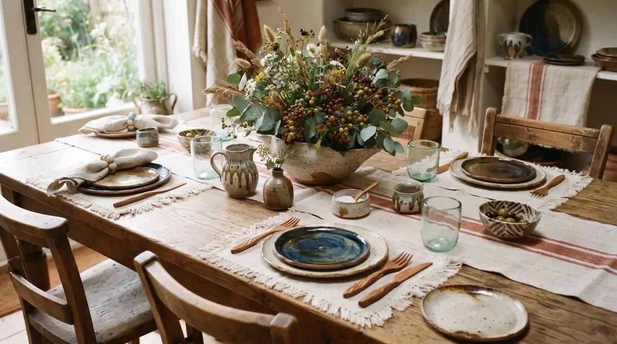 Artisan Ceramics and Handmade Accents