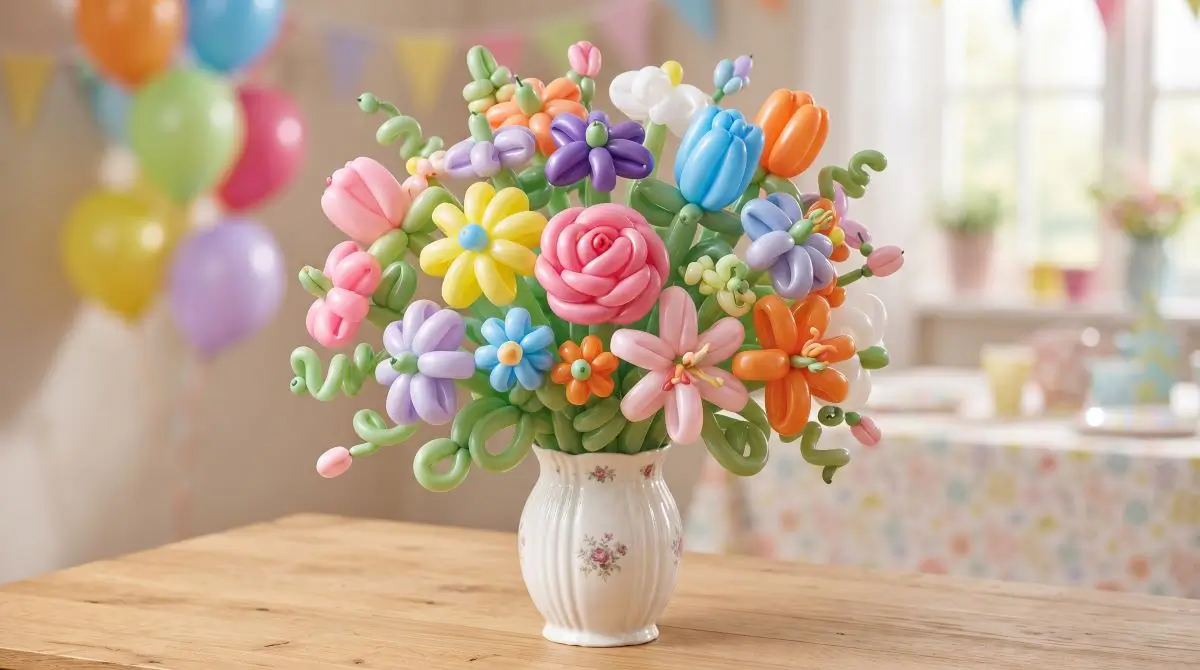 Balloon Flower Arrangement