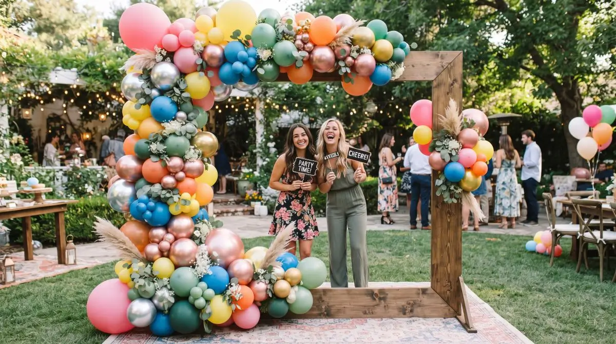 Balloon Photo Booth Frame