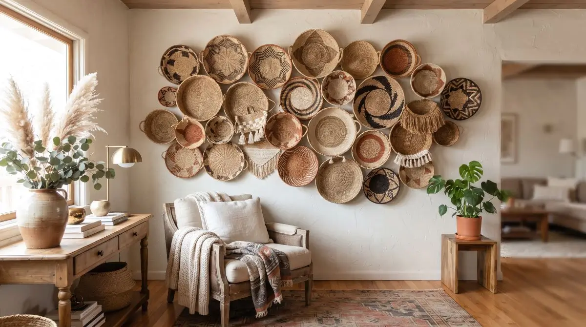 Basket Wall Art Arrangement