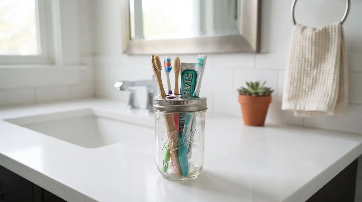 Bathroom Toothbrush Holder
