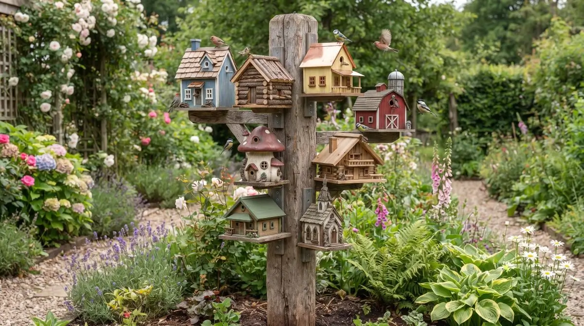 Birdhouse Cluster