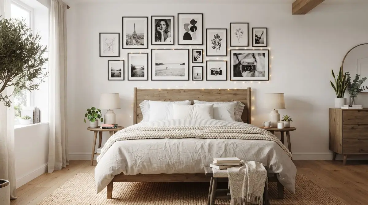 Black-and-White Gallery Wall
