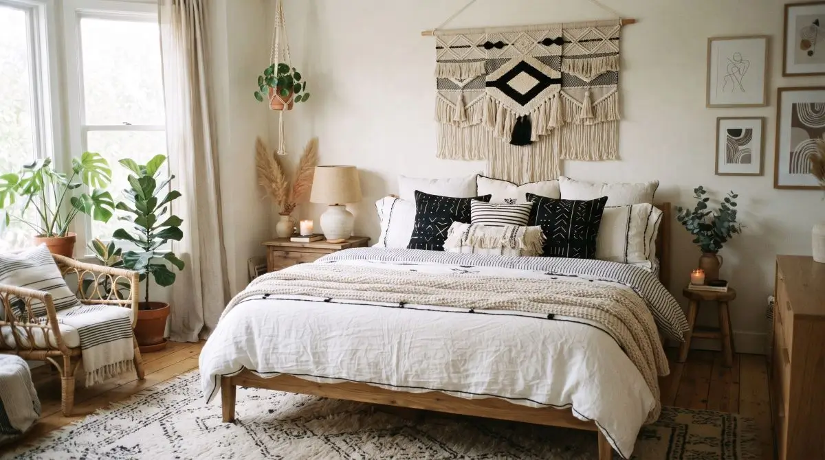 Boho Monochrome Textiles