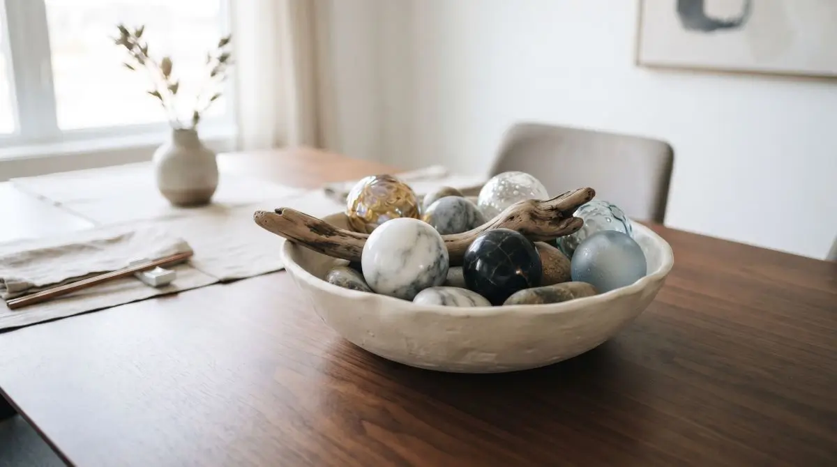 Bowl of Decorative Objects