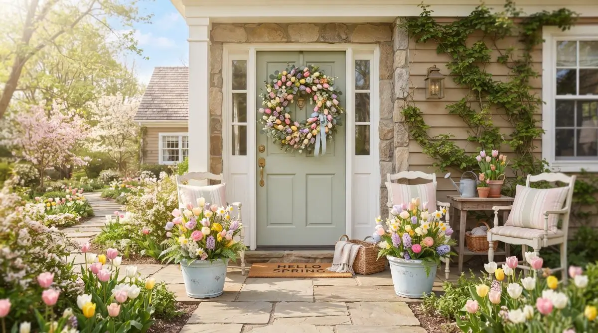 Bright Spring Entry