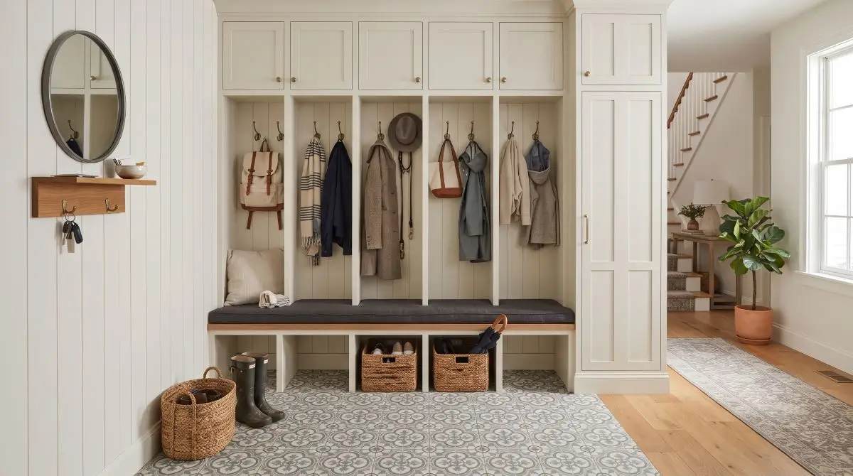 Built-in Mudroom-style Nook