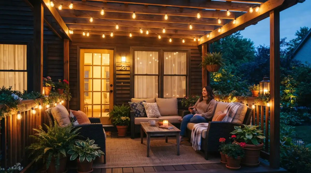 Café String Lights for Atmosphere