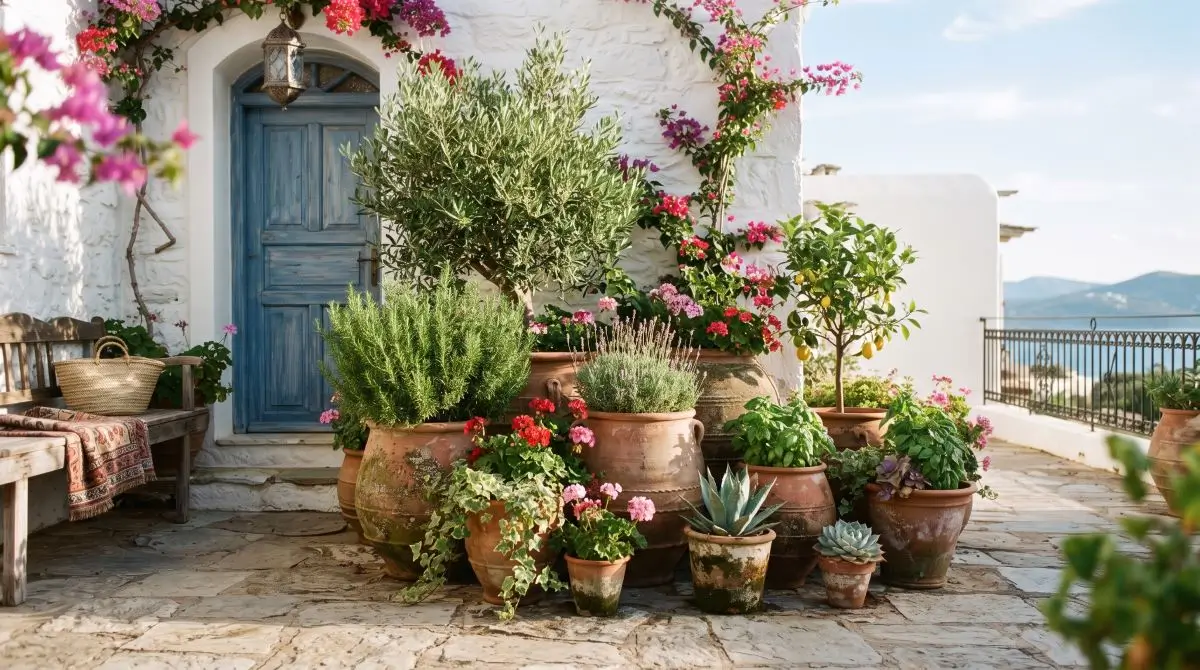 Casual Cluster of Terracotta Pots