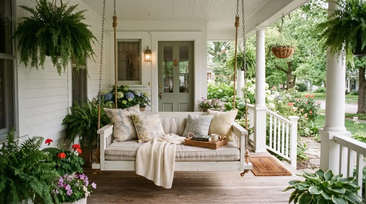 Charming Porch Swing or Hanging Chair