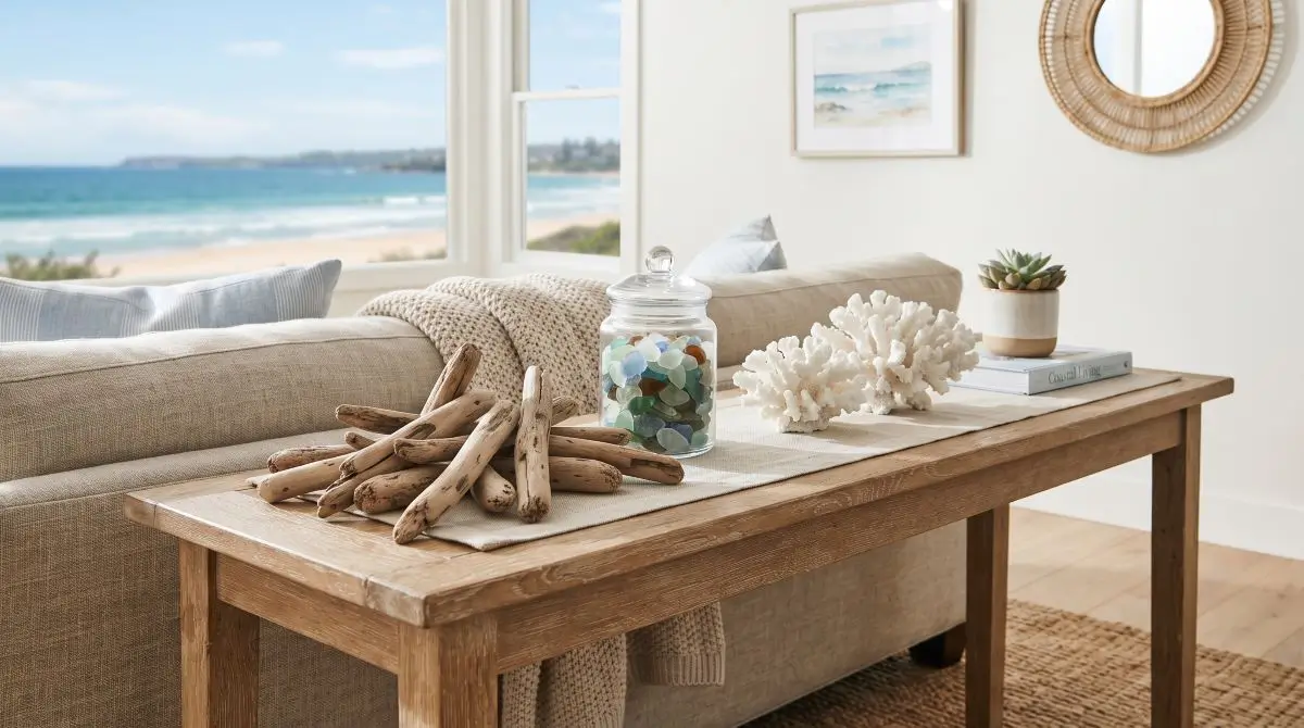Coastal Calm with Organic Elements