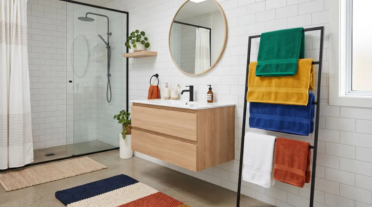 Color-Blocked Textiles
