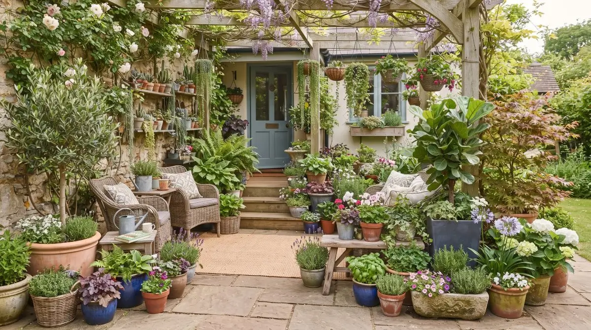 Container Garden Porch