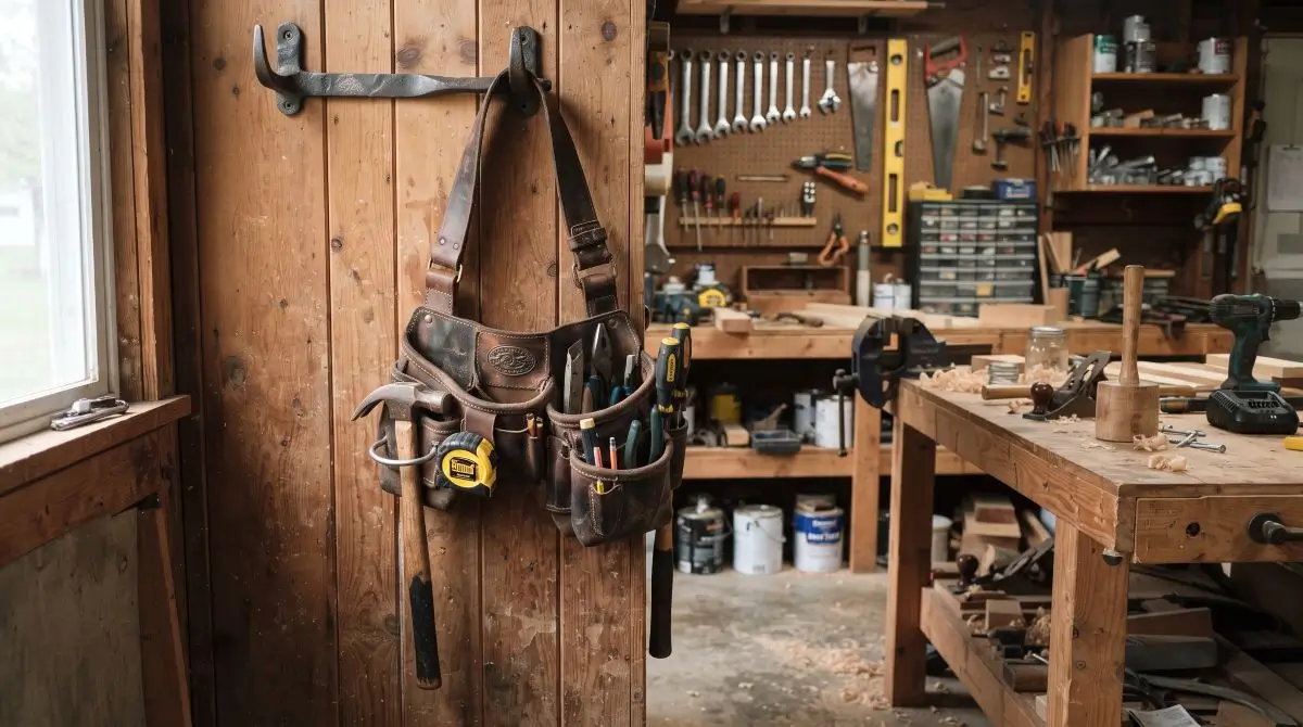 Convenient Tool Belt Station