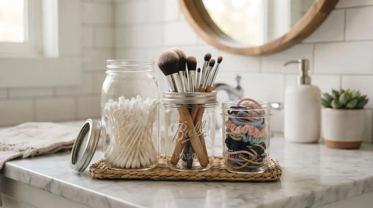 Countertop Organizing Jar Set