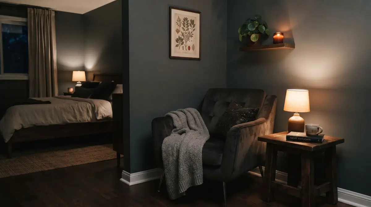 Cozy Corner Seating Area
