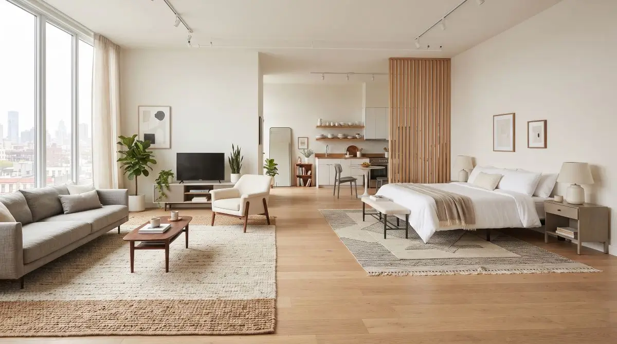Create Defined Areas with Rugs