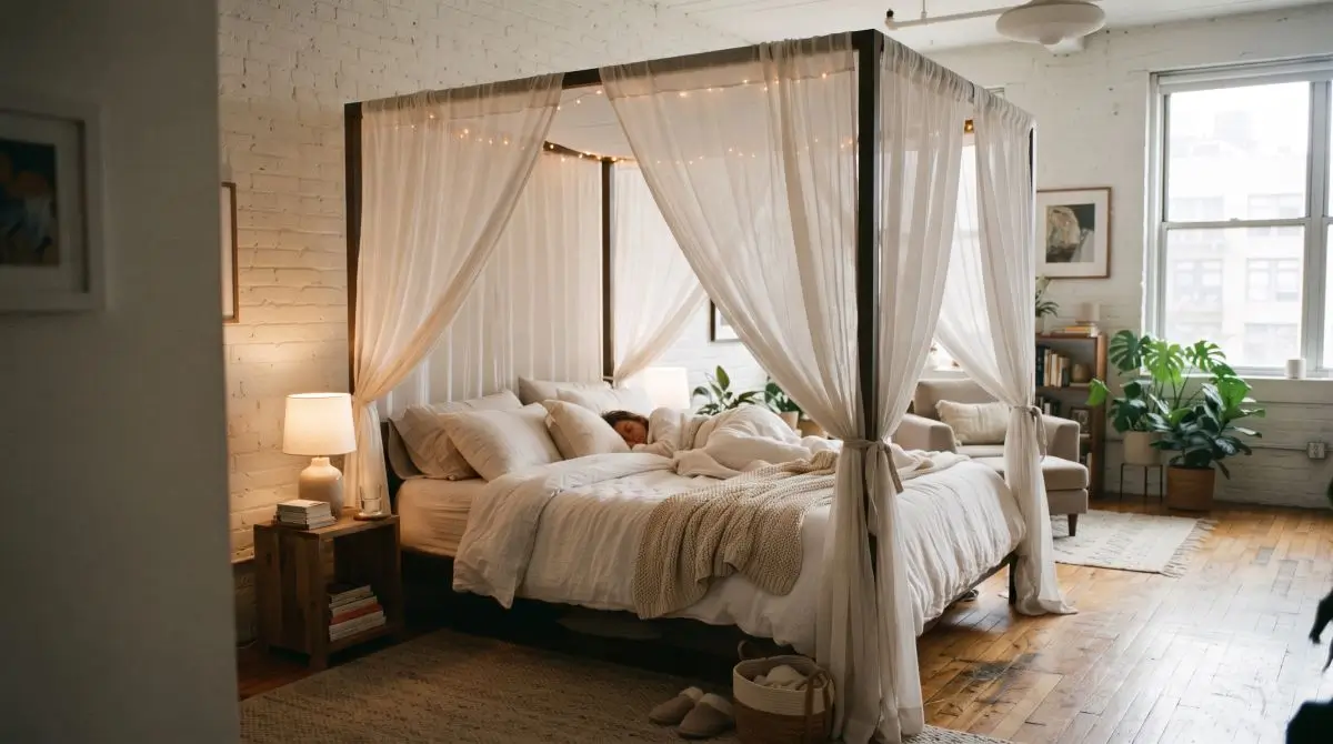 Create a Canopy Effect for the Bed