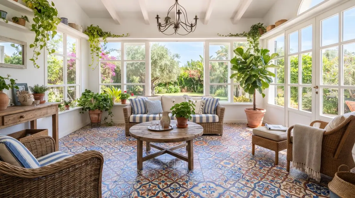 Create a Feature Floor with Patterned Tiles