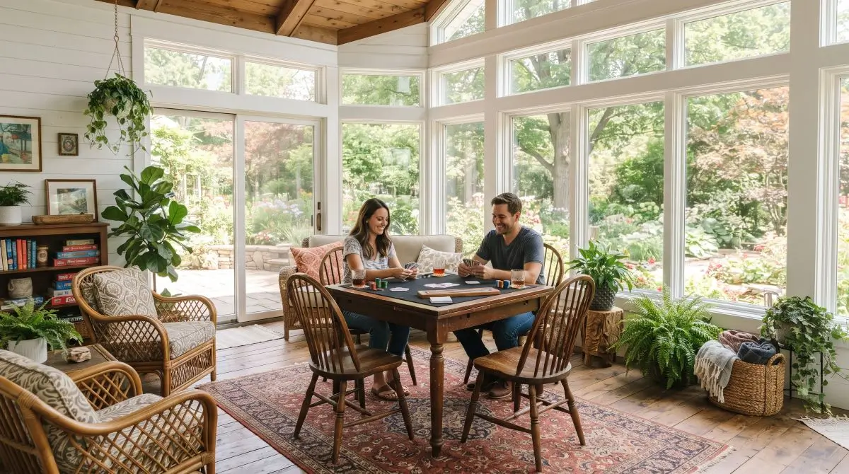 Create a Game Spot with a Card Table