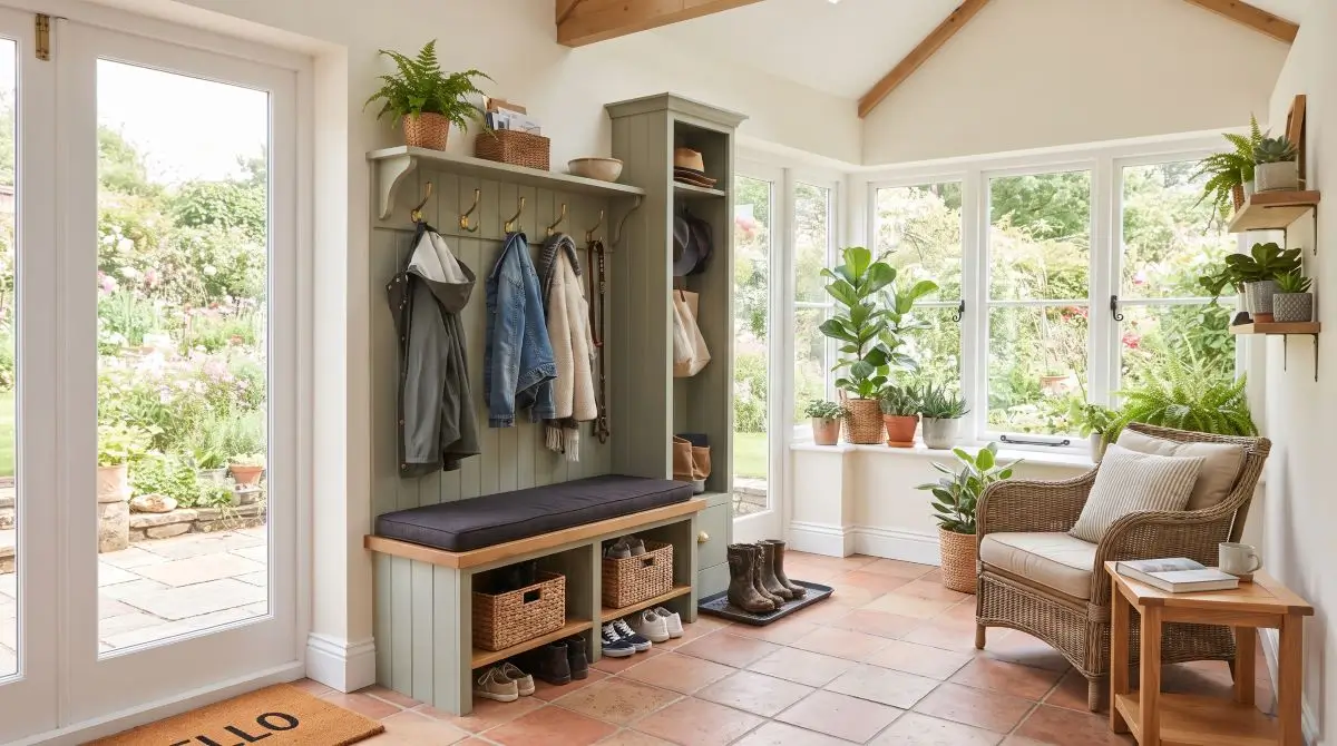 Create an Efficient Mudroom Zone