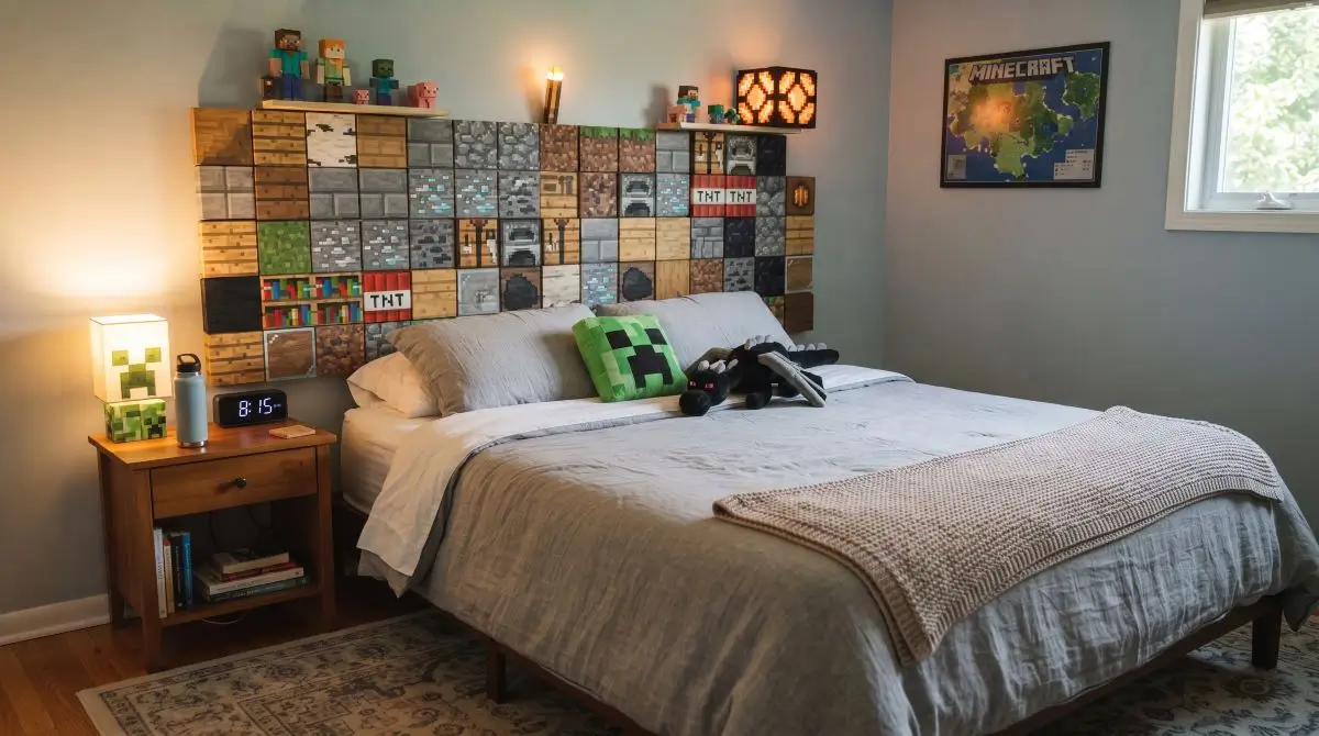 DIY Block Headboard