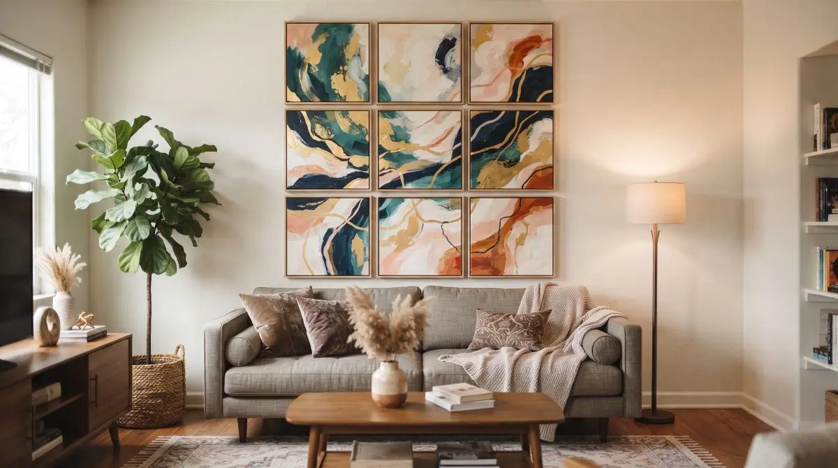 DIY Multi-Canvas Art