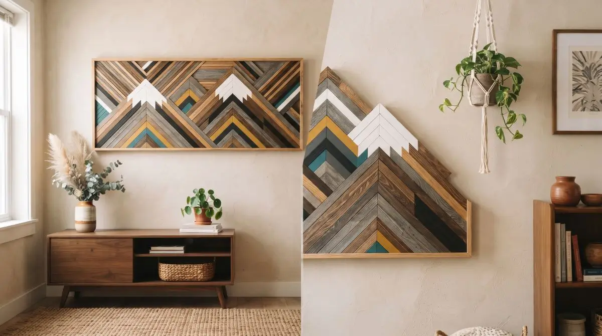 DIY Painted Wood Wall Art