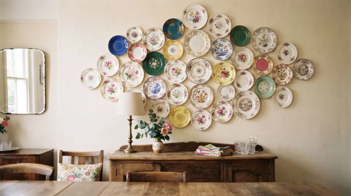 DIY Plate Wall Art