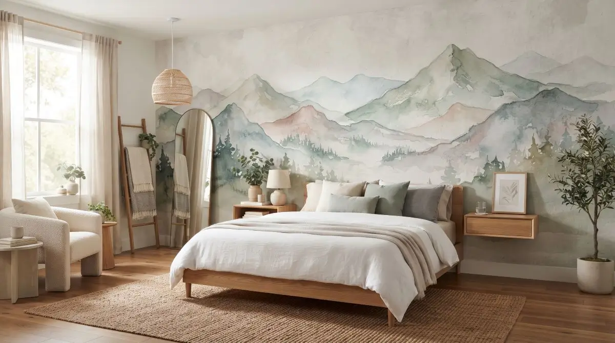 DIY Wall Mural or Hand-Painted Design