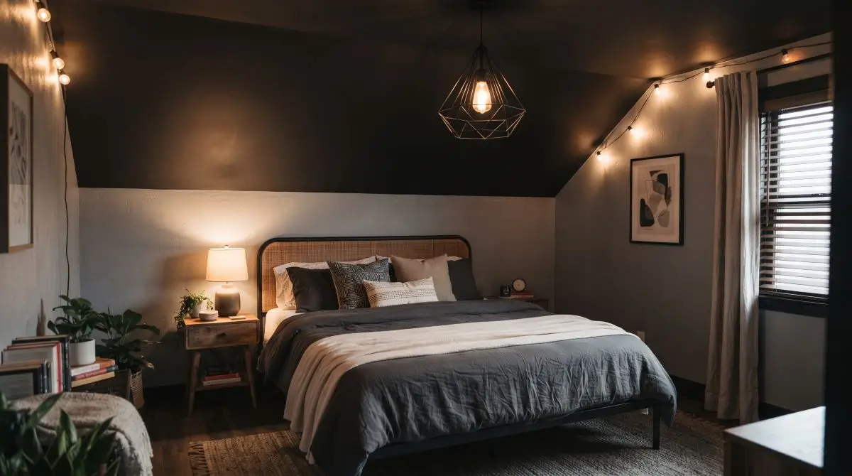 Dark Feature Ceiling