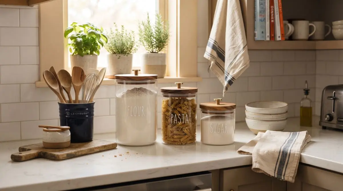 Decorate with Canisters and Jars