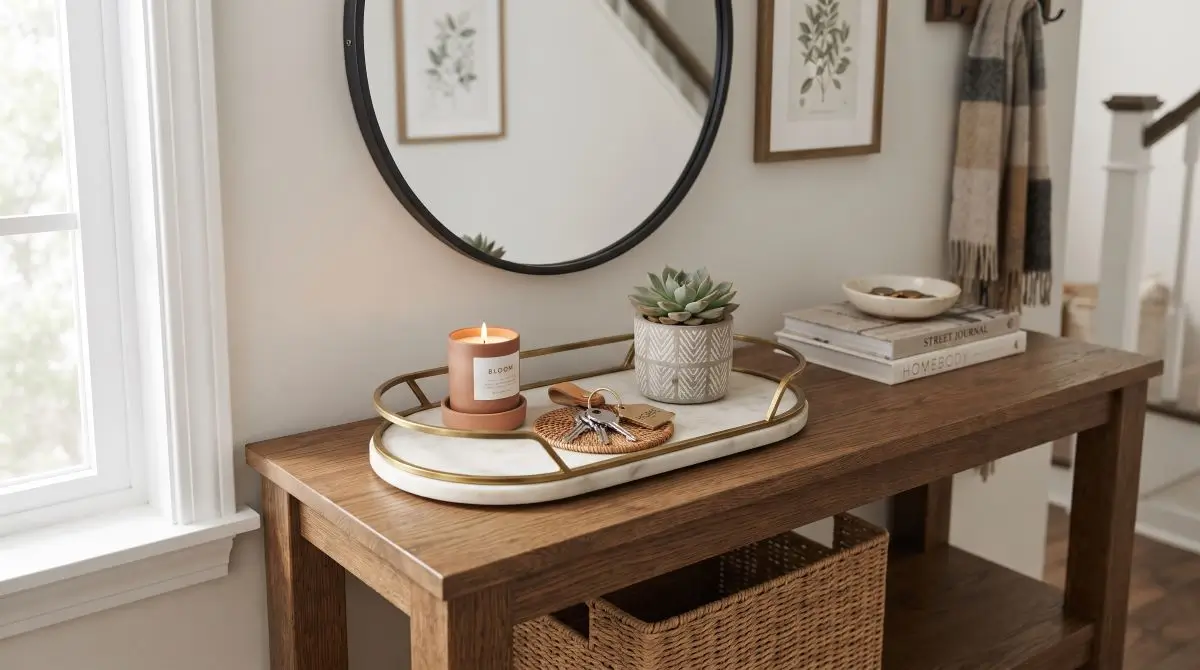 Decorative Tray Setup