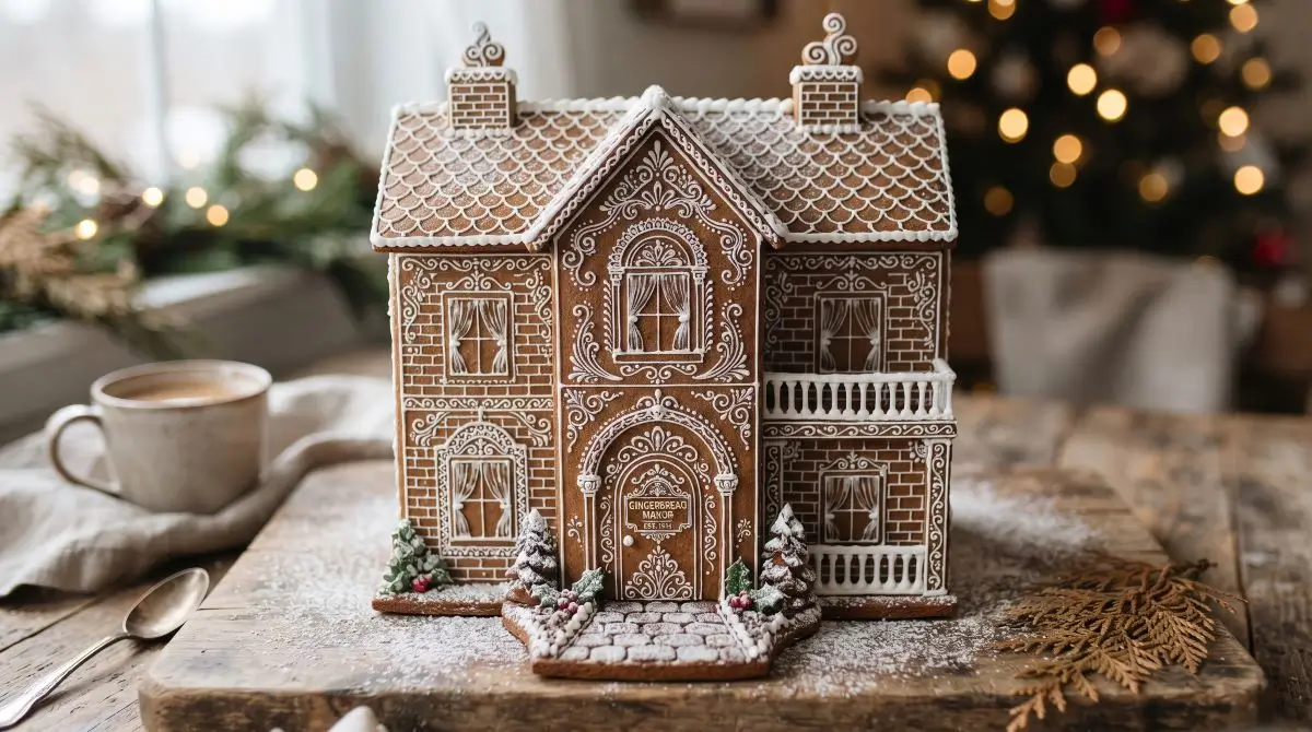 “Drawn-On” Facade with Fine Icing Lines