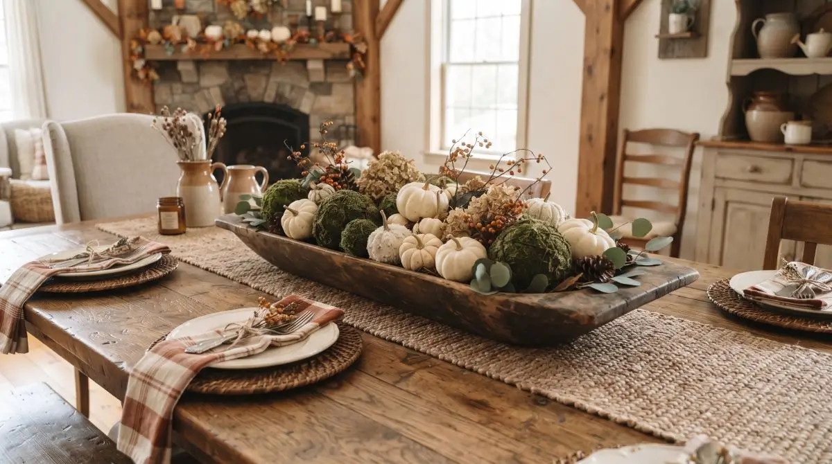 Earthy Harvest-Inspired Decor