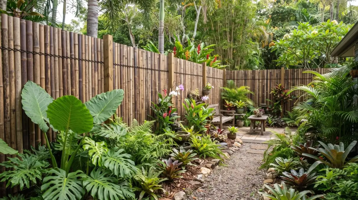 Eco-Friendly Bamboo Fencing