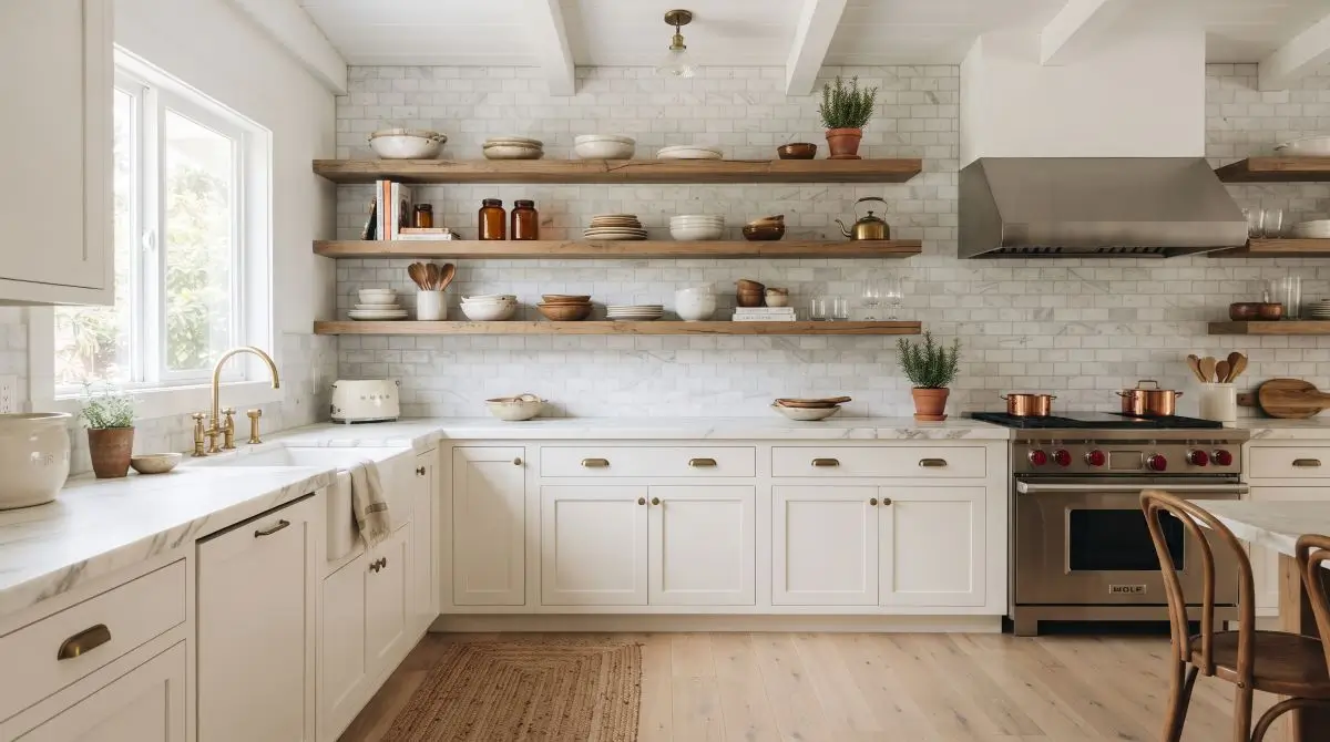 Extend Backsplash to Ceiling