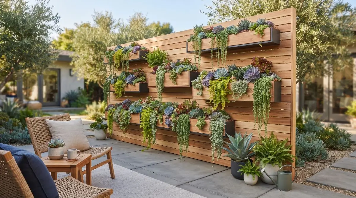 Fence-Mounted Planters
