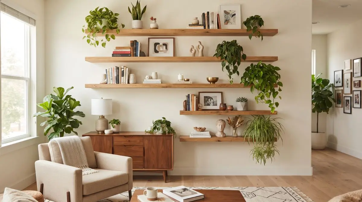 Floating Shelves for Decor and Storage