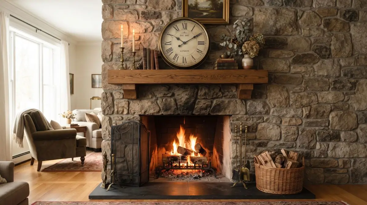 Functional Clock Mantel