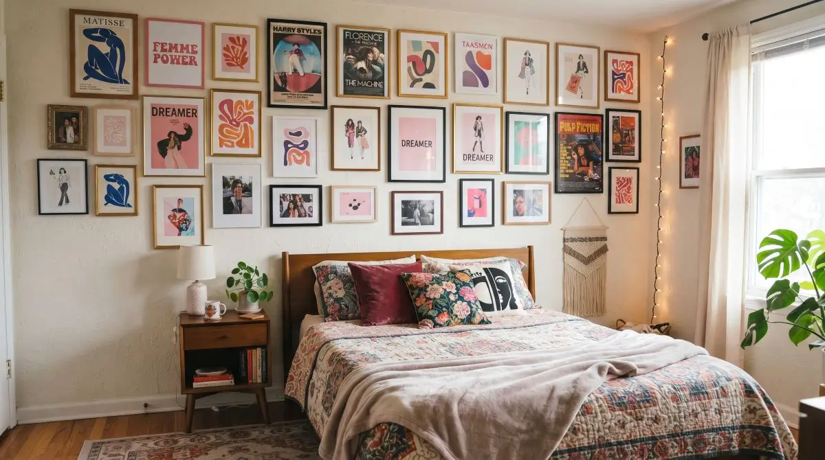 Gallery Wall of Art & Posters