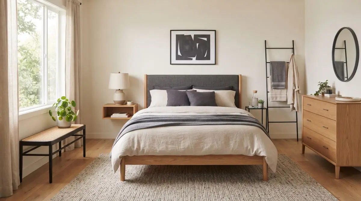 Gender-Neutral Neutral Bedroom