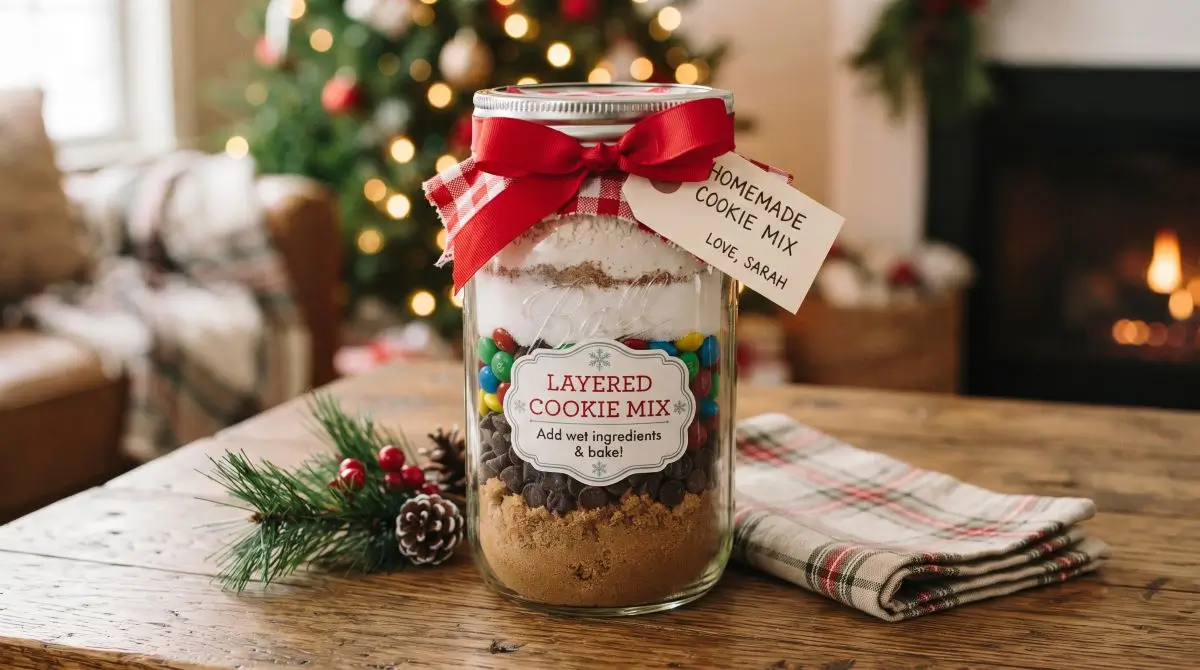 Gift Jar with Decorative Fill